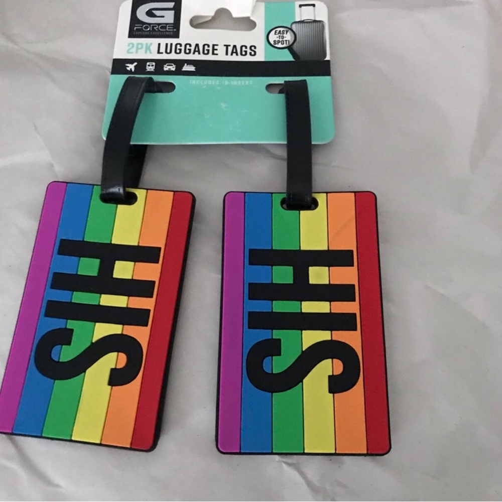 💖Wear Pink💖 Luggage tags